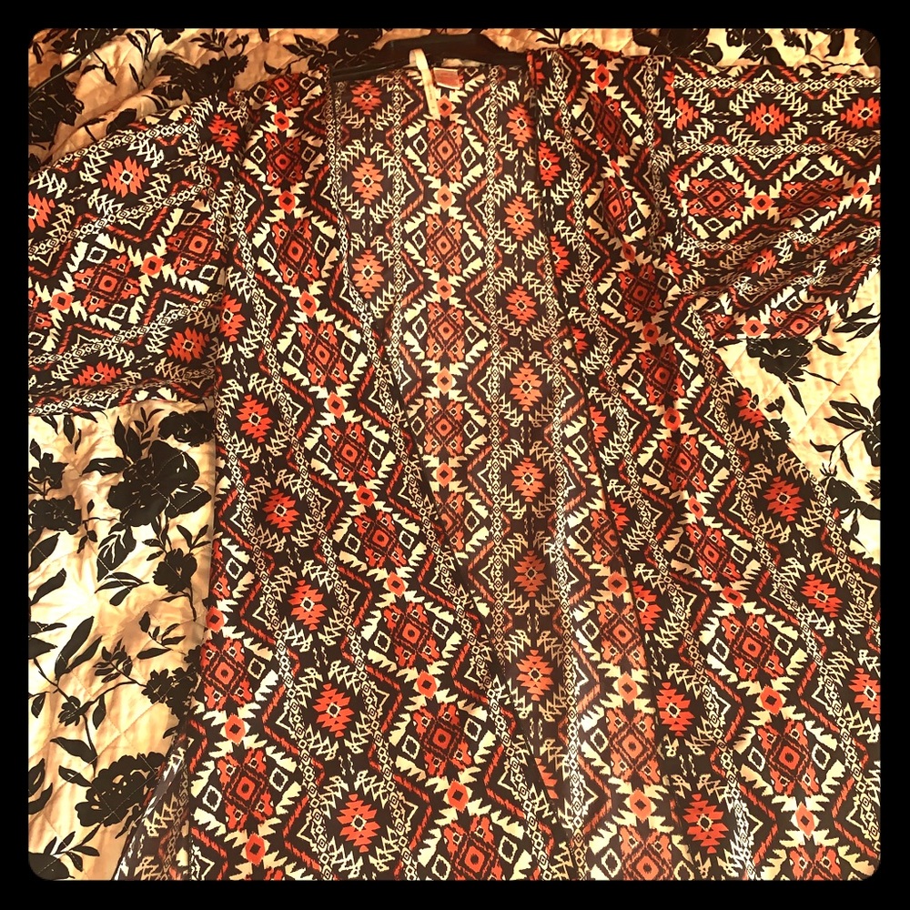 Tribal Print Kimono